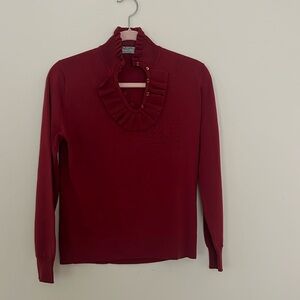 Jaeger sweater. Made to fit.